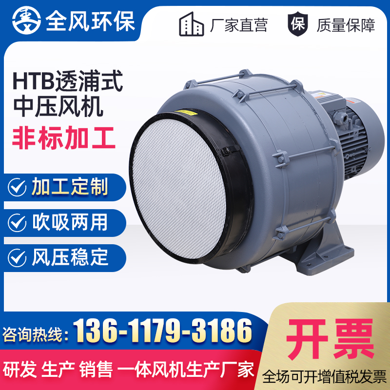 HTB透浦式中压风机